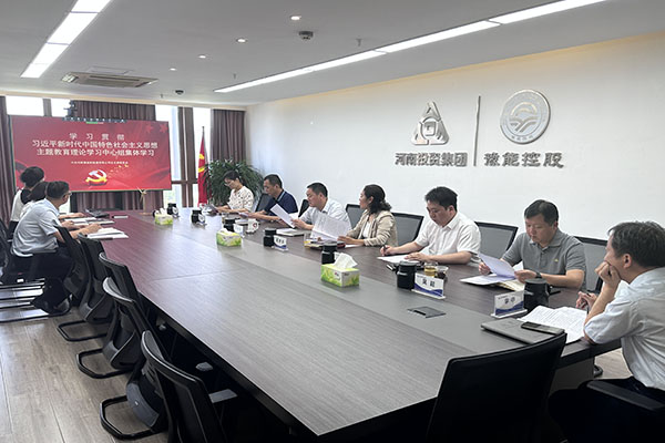 <strong>豫能新能源 | 主題教育入腦入心，扎實見效</strong>